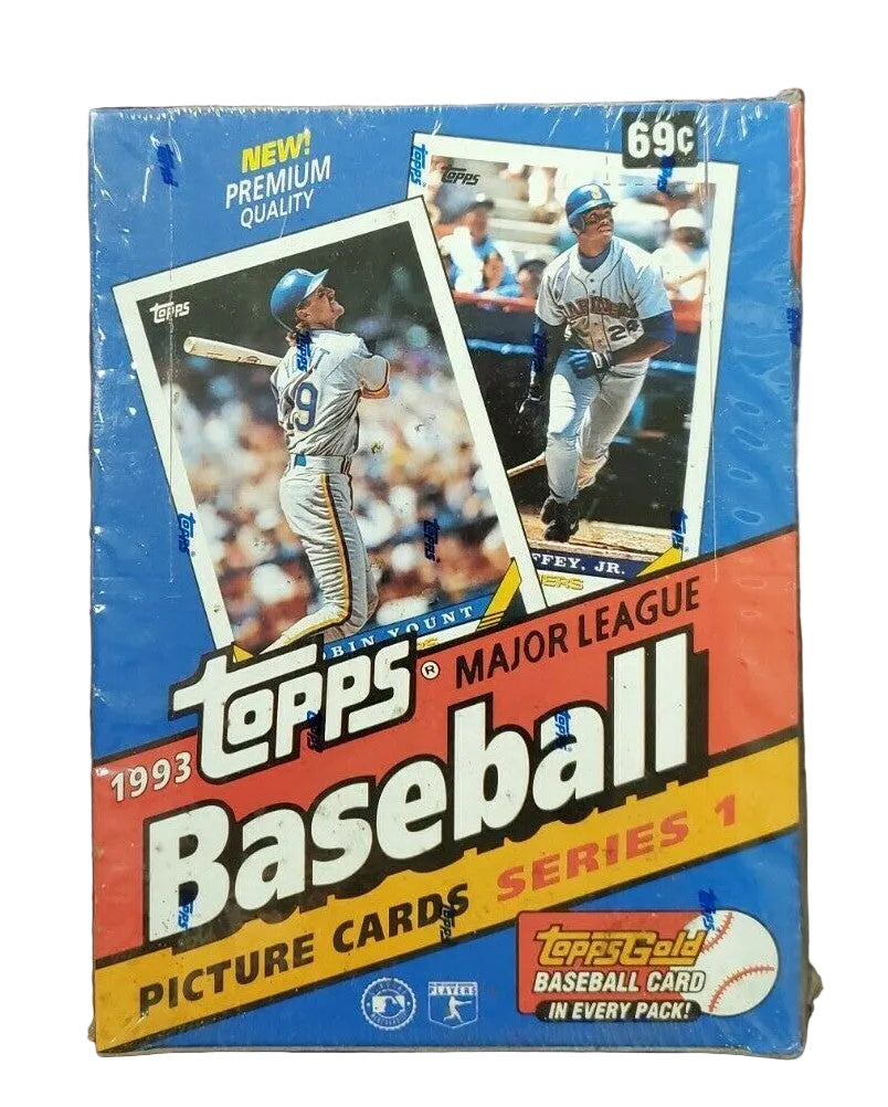 1993 Topps MLB Baseball Series One Wax Box (36 Packs) Sealed
