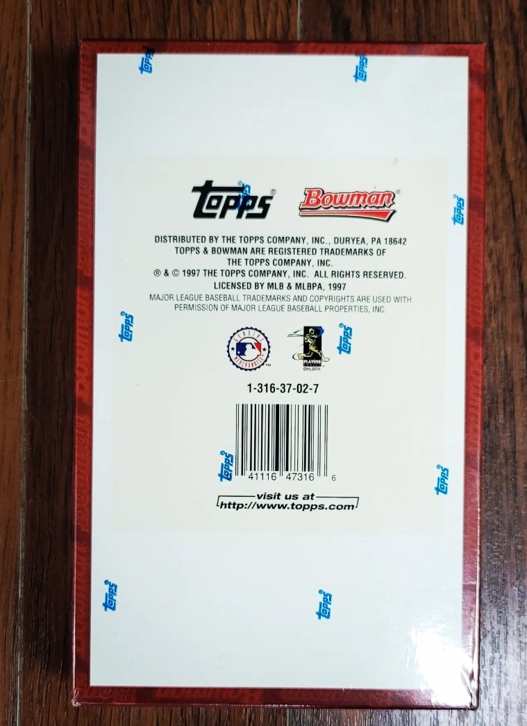 1997 Bowman Series Two Baseball Cards Hobby Box (24 Packs)