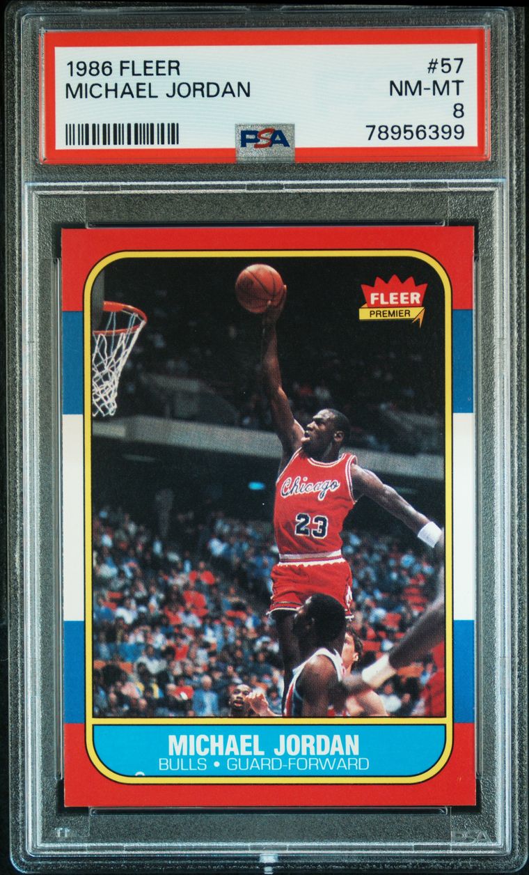 1986 Fleer Basketball Complete Set (132 Cards) Including PSA 8 Michael Jordan Rookie