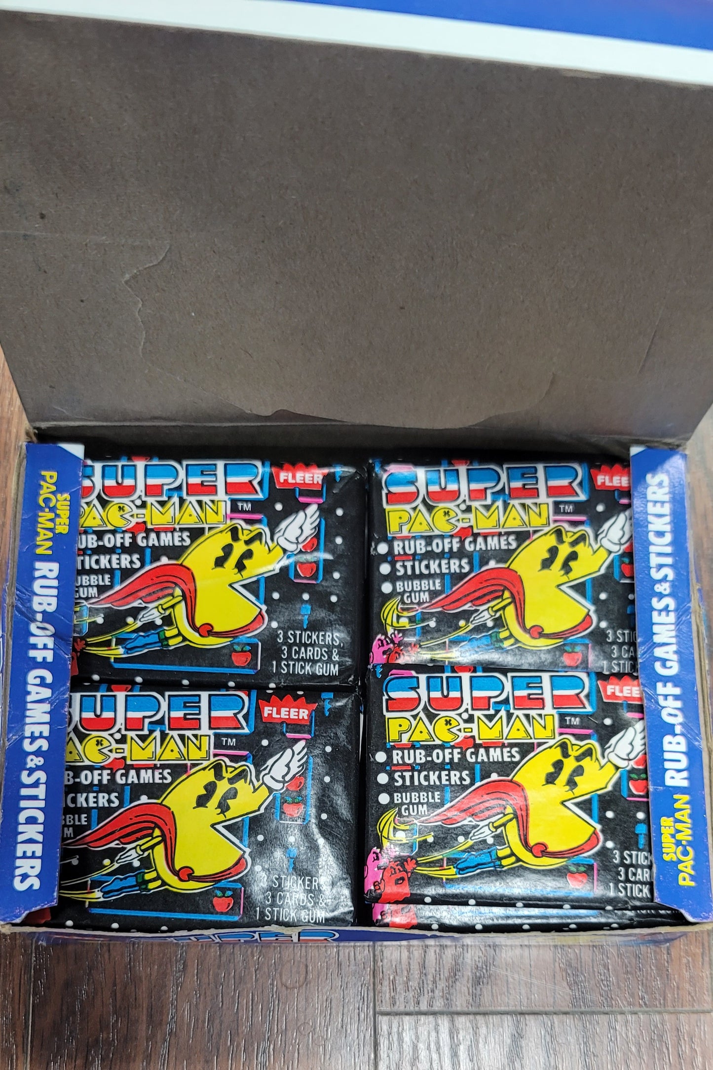 1982 Fleer Super Pac-Man Trading Cards Wax Box (36 Packs)