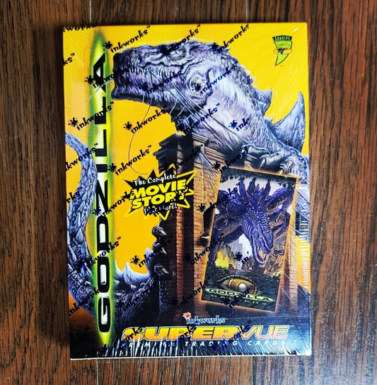 1998 Inkworks Godzilla Movie Trading Cards Box (36 Packs)