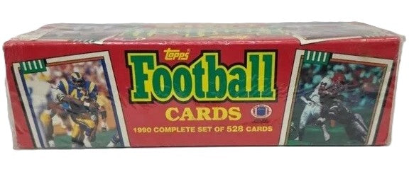 1990 Topps NFL Football Complete Factory Set (528 Cards) Sealed