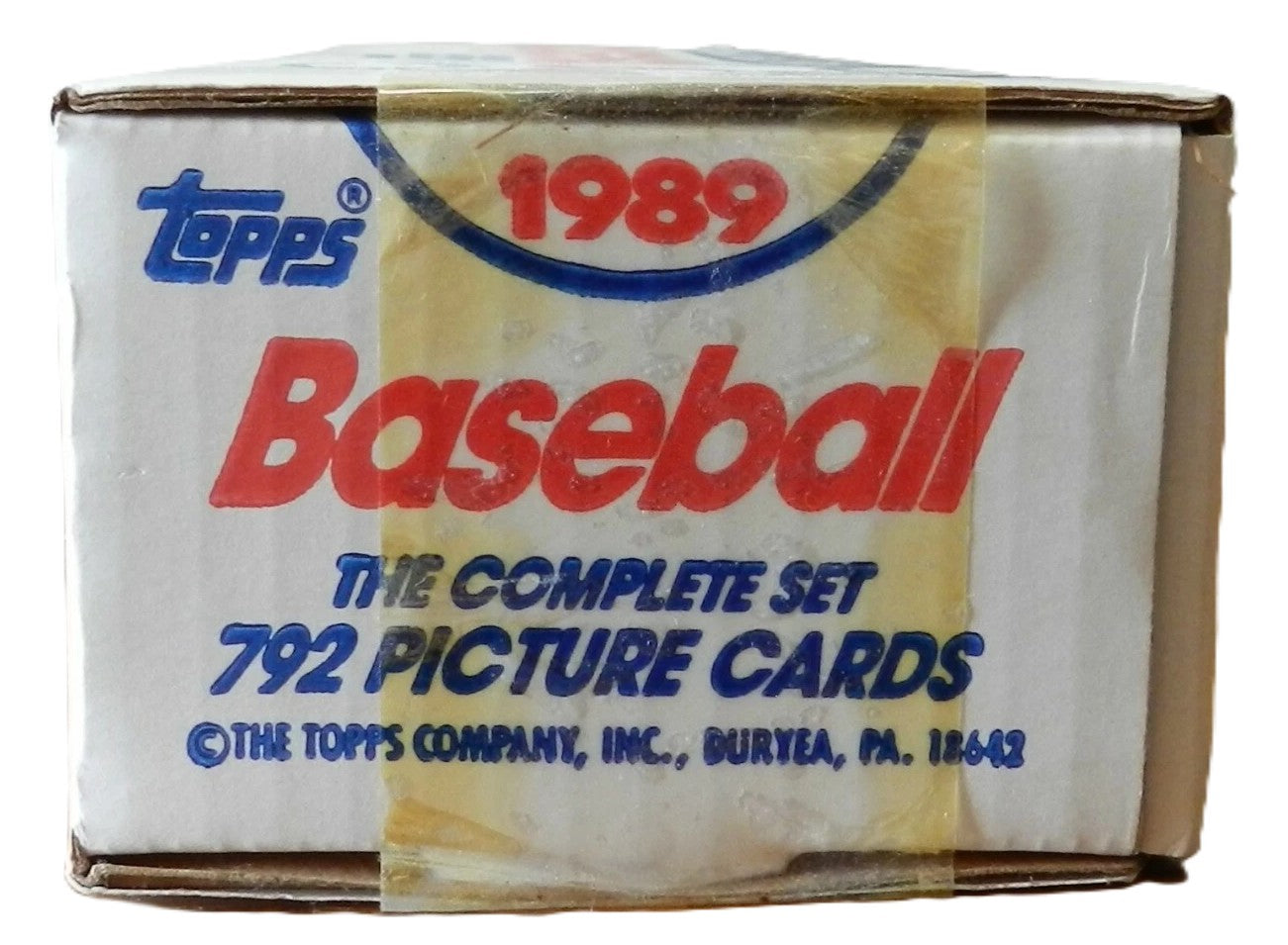 1989 Topps MLB Baseball Card Complete Set (792 Cards) Randy Johnson Rookie
