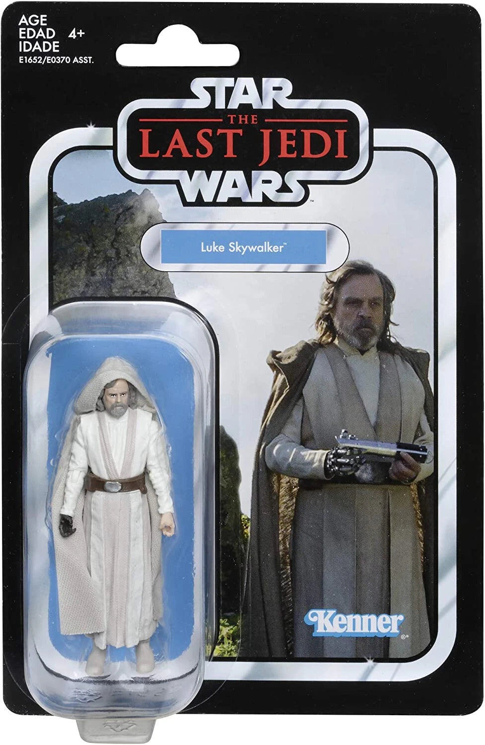 2018 Hasbro Kenner Star Wars The Last Jedi Luke Skywalker 3.75-inch Collectible Action Figure