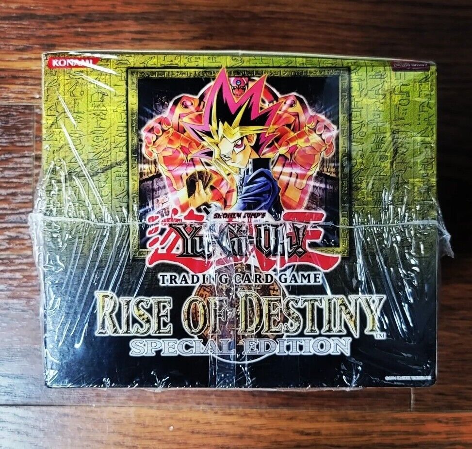 2006 Yu Gi Oh Rise Of Destiny Special Edition Trading Cards TCG Booster Box Rare