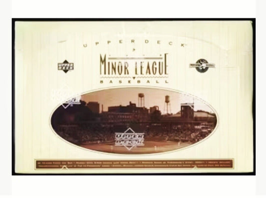 1995 Upper Deck Minor League Baseball Cards Hobby Box (36 Packs) Michael Jordan