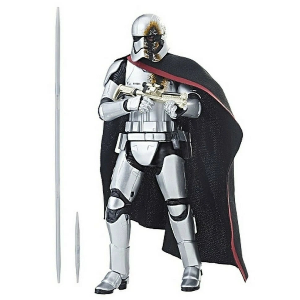 2017 Hasbro Star Wars The Black Series Captain Phasma (Quicksilver Baton) 6-inch Collectible Action Figure