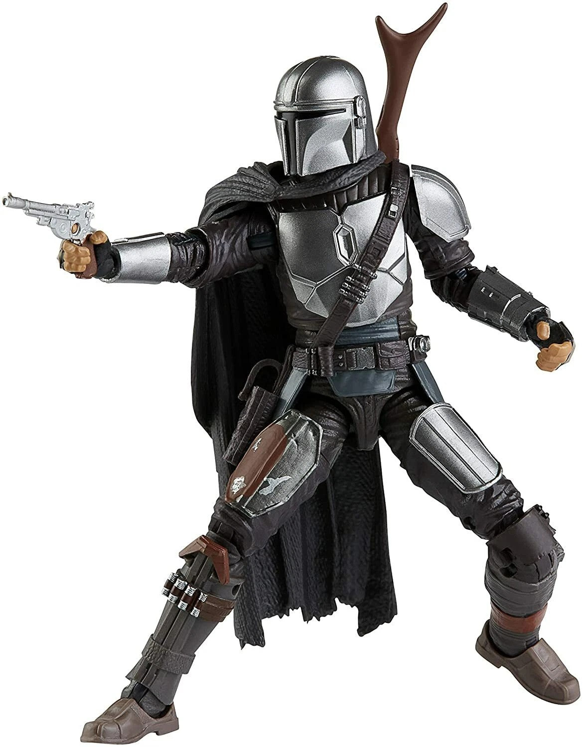2020 Hasbro Star Wars The Black Series The Mandalorian (Beskar Armor) 6-Inch Collectible Action Figure
