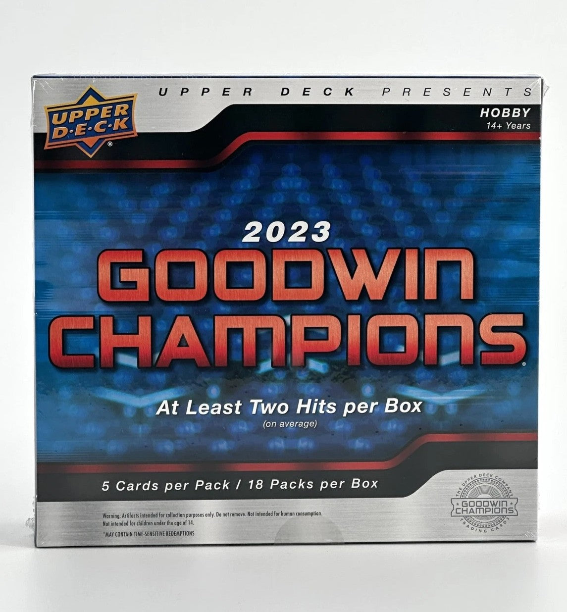 2023 Upper Deck Goodwin Champions Hobby Box (18 Packs) Possible Jordan Autos