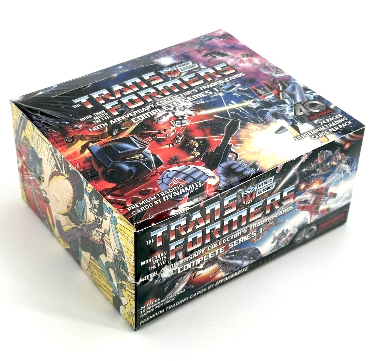 Transformers 40th Anniversary Collector's Complete Series 1 Box (24 Packs) Sealed