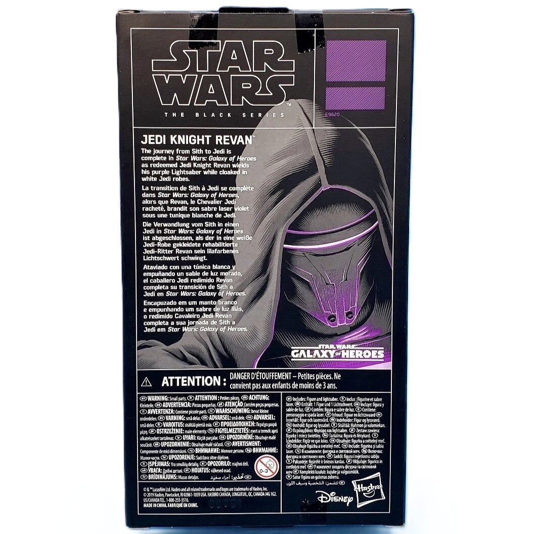 2019 Hasbro Star Wars The Black Series Jedi Knight Revan 6-Inch Collectible Action Figure