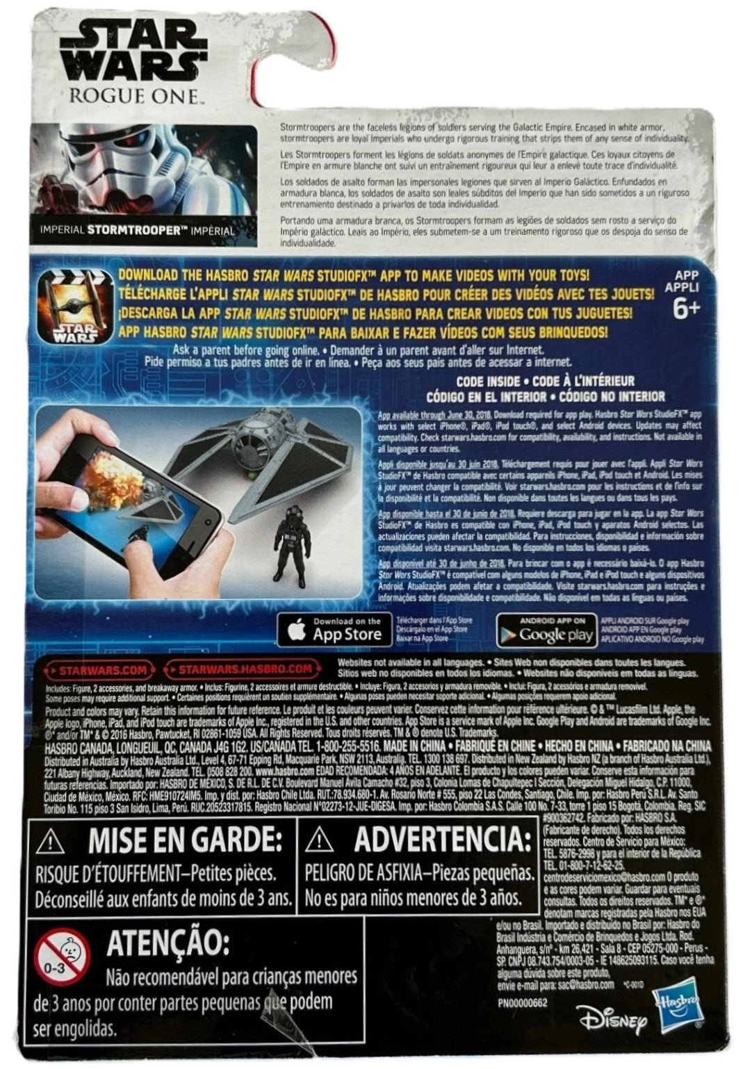 2016 Hasbro Star Wars Rogue One Imperial Stormtrooper 3.75-inch Collectible Action Figure