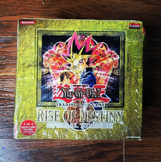 2006 Yu Gi Oh Rise Of Destiny Special Edition Trading Cards TCG Booster Box Rare