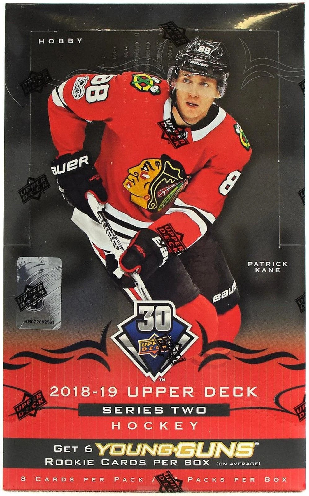 2018/19 Upper Deck NHL Hockey Series Two Hobby Box (24 Packs) Sealed