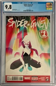 2015 Marvel Spider-Gwen #1 Graded Comic Book CGC 9.8