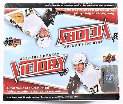 2010/11 Upper Deck Victory NHL Hockey Hobby Box (36 Packs) Sealed