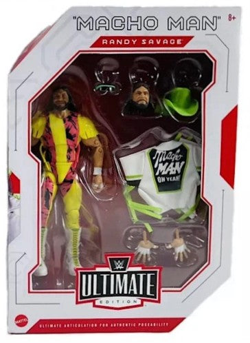 Mattel WWE Ultimate Edition "Macho Man" Randy Savage 6in Action Figure in Box