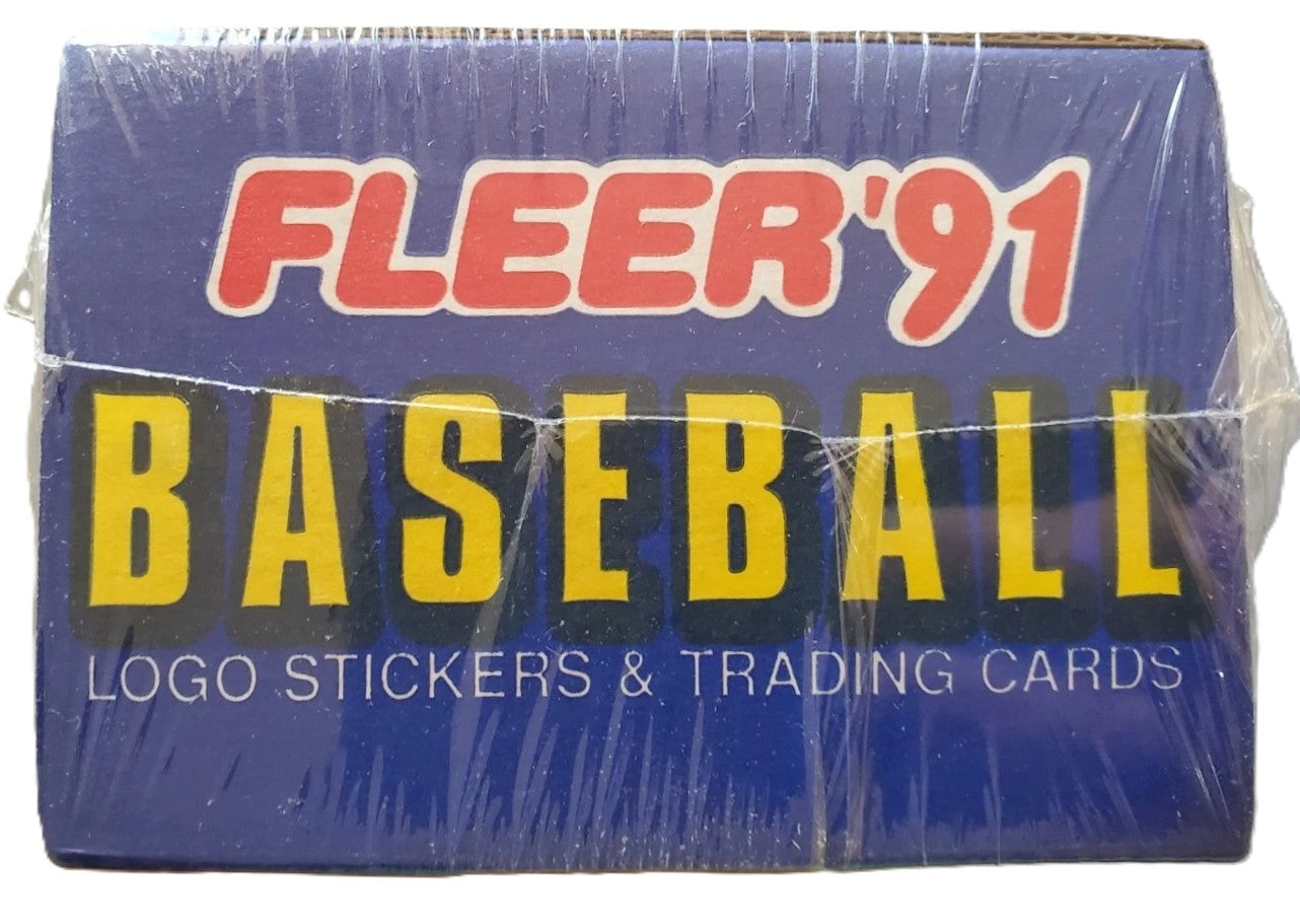 1991 Fleer MLB Baseball Card Complete Set (720 Cards) Sealed Rare Pro Visions Included