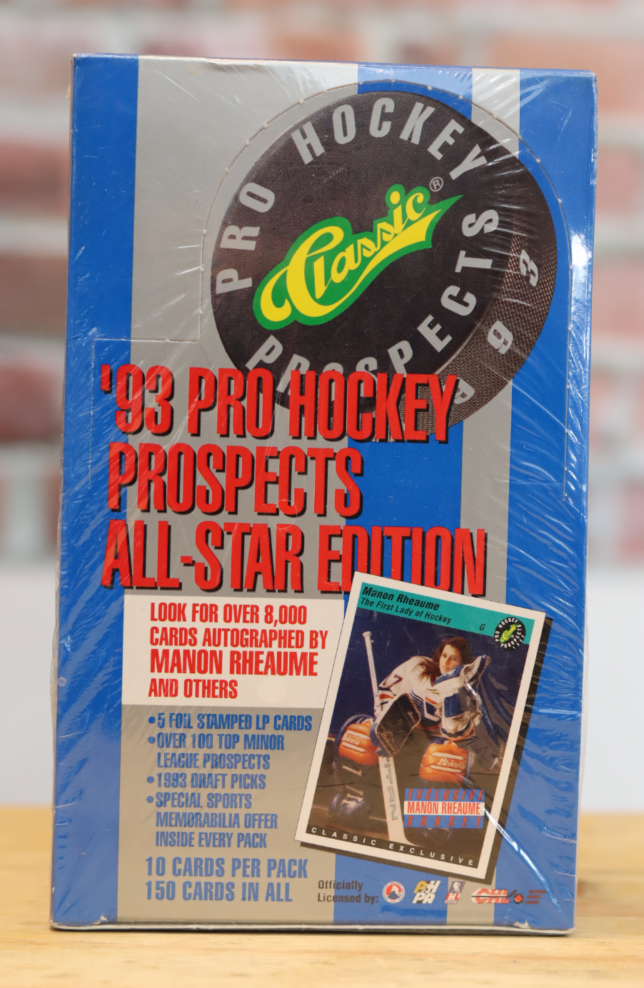 1993 Classic Pro Prospects Hockey Card Wax Box (36 Packs)