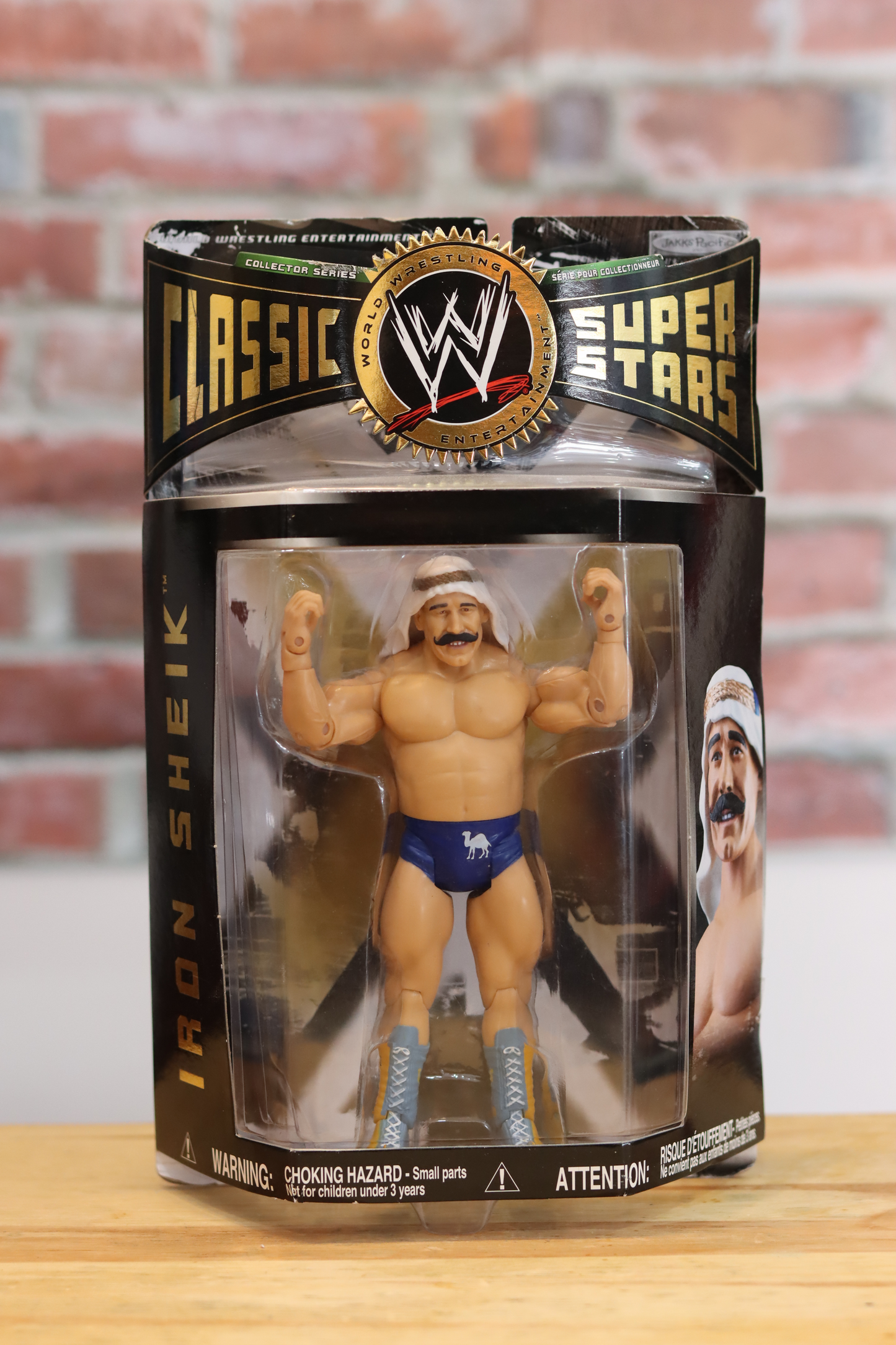 2005 Jakks Pacific Classic Superstars WWF WWE Wrestling Figure The Iron Sheik