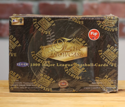1999 Fleer Showcase Baseball Cards Hobby Wax Box (24 Packs)