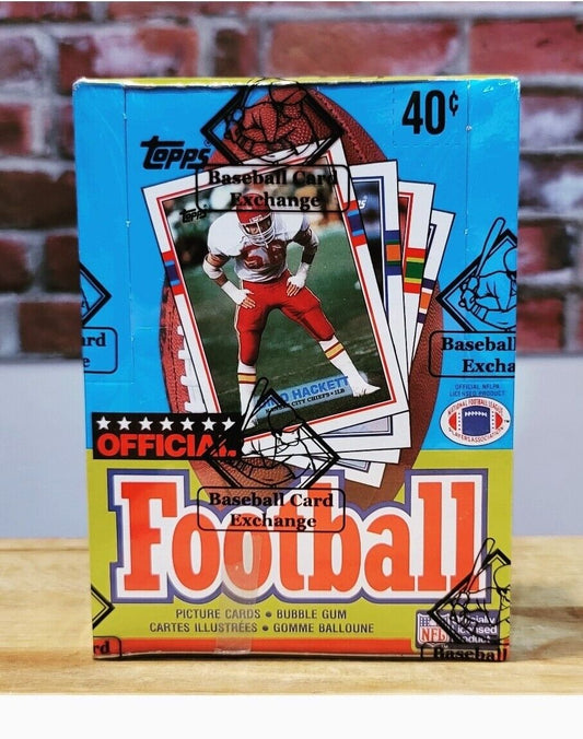 1989 OPC O-Pee-Chee Football Cards Hobby Wax Box (48 Packs) Extremely Rare!