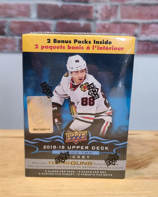 2018/19 Upper Deck Series Two Hockey Cards Blaster Box (12 Packs) - FLIP Collectibles Shop