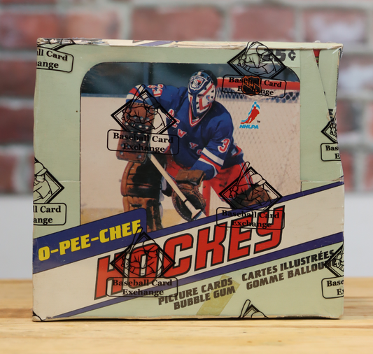 1981/82 OPC O-Pee-Chee Hockey Card Wax Box (48 Packs)