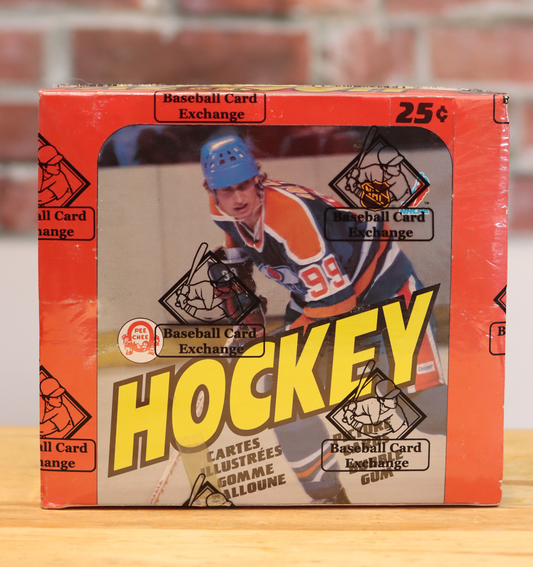 1982/83 OPC O-Pee-Chee Hockey Card Wax Box (48 Packs) BBCE Authenticated