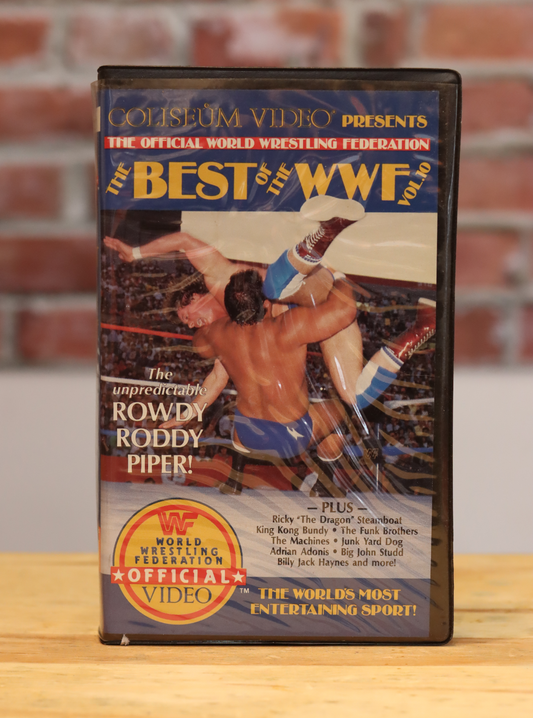 Original WWF WWE Wrestling VHS Coliseum Video - Best Of WWF Volume 10 (1987)