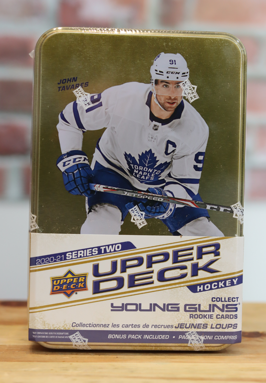 2020/21 Upper Deck Series Two Hockey Card Tin Box