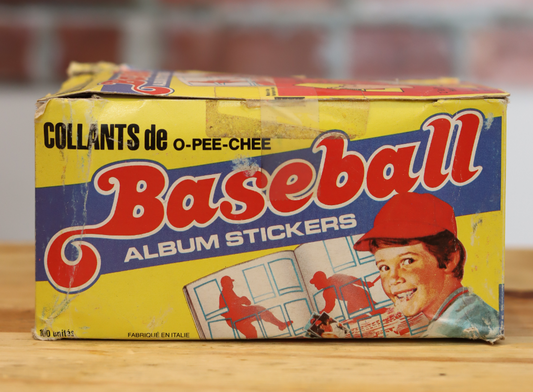 1983 OPC O-Pee-Chee Baseball Stickers Wax Box (100 Packs)