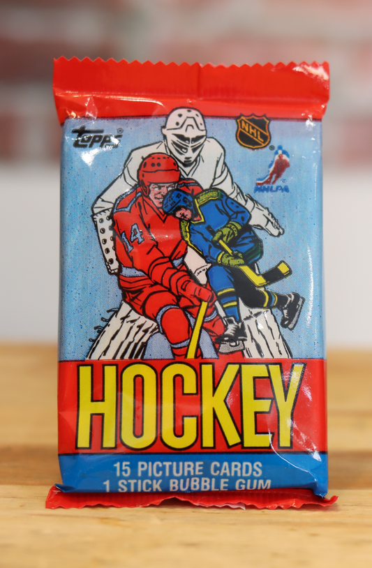 1984/85 Topps Hockey Card Wax Pack (15 Cards)
