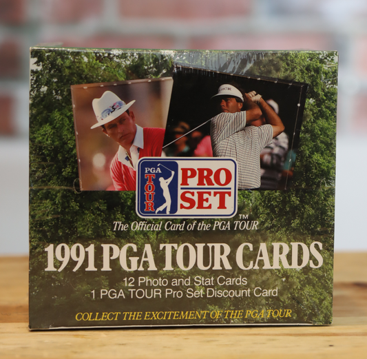1991 Pro Set PGA Tour Golf Cards Hobby Wax Box (36 Packs)