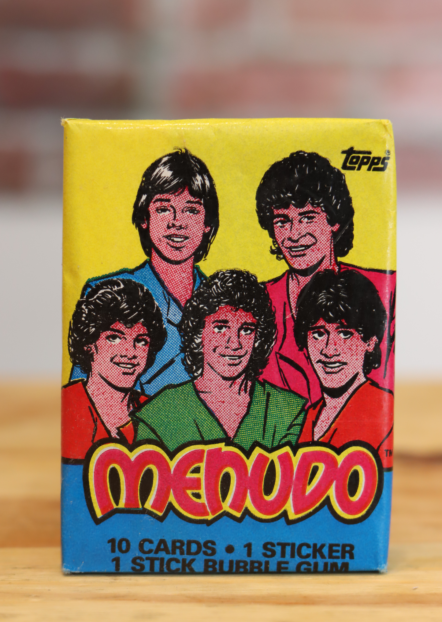 1983 Menudo Music Trading Photo Cards Wax Pack