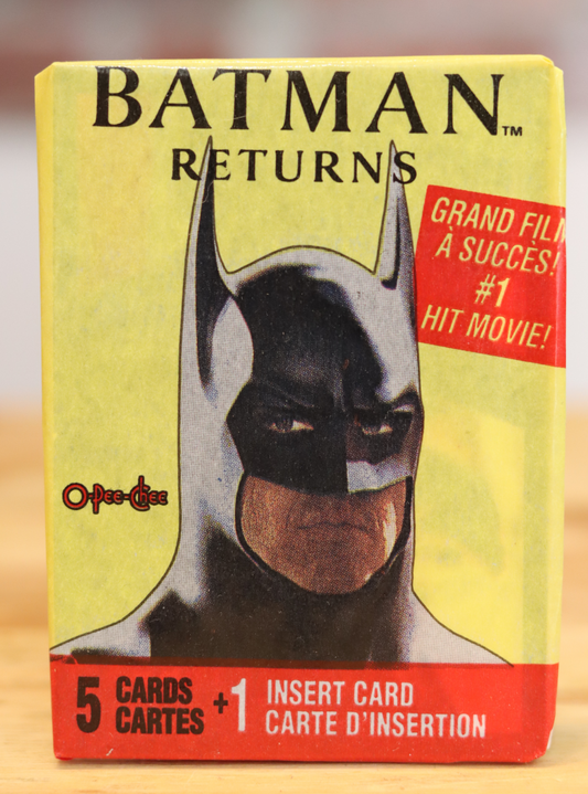 1992 O-Pee-Chee Batman Returns Movie Trading Photo Cards Wax Pack