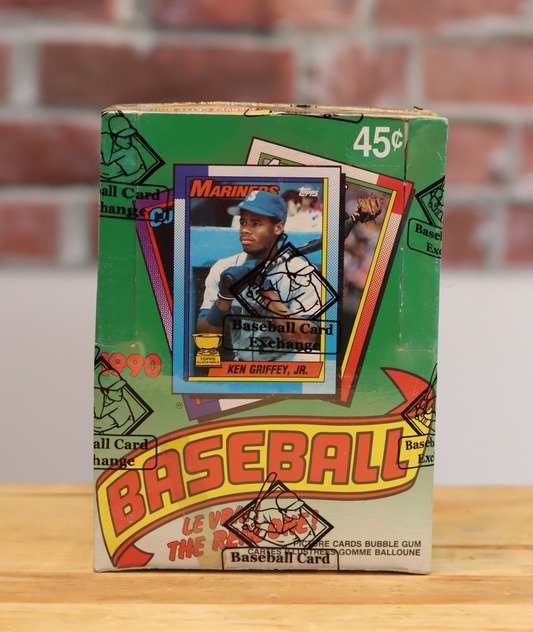 1990 OPC O-Pee-Chee Baseball Card Wax Box (36 Packs) BBCE Authenticated
