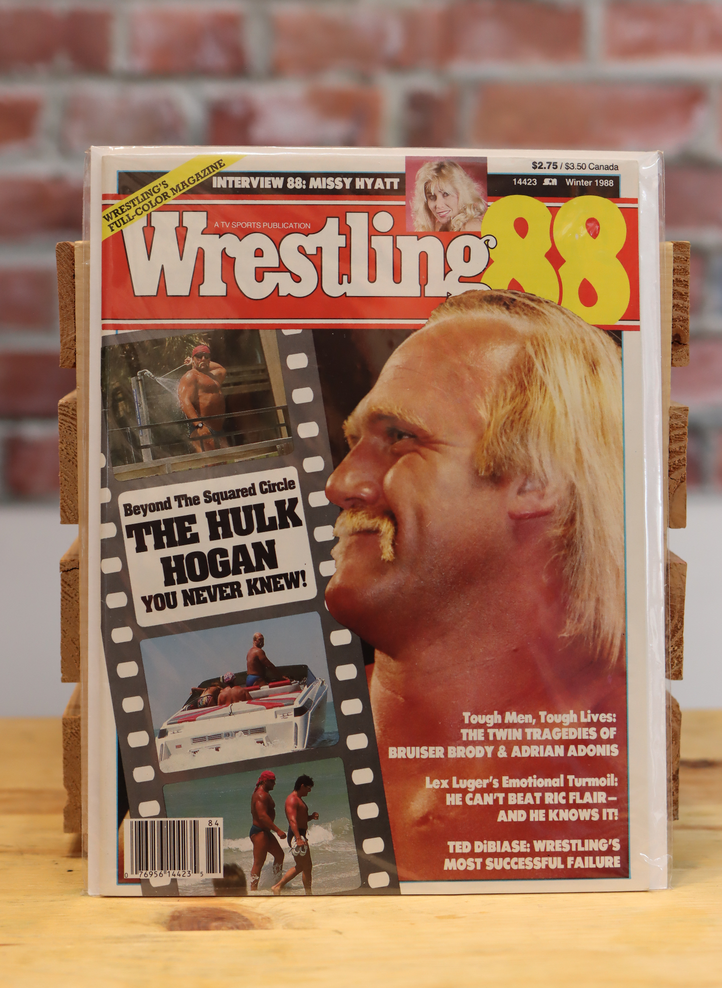 Original Wrestling '88 Vintage Wrestling Magazine Hulk Hogan (Winter 1988)