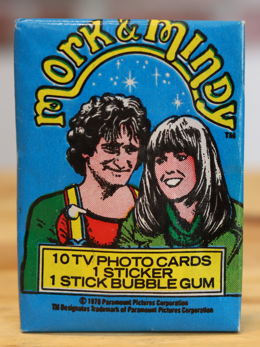 1979 Topps Mork & Mindy Movie Trading Photo Cards Wax Pack