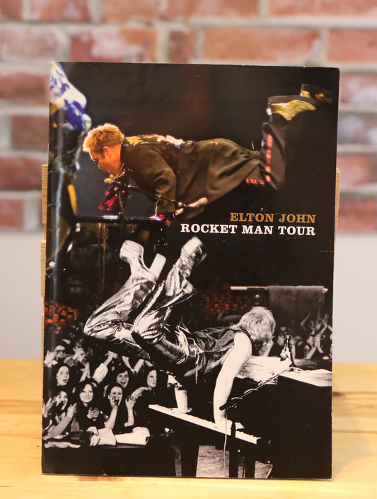 2002 Elton John Rocket Man Original Vintage Concert Tour Program