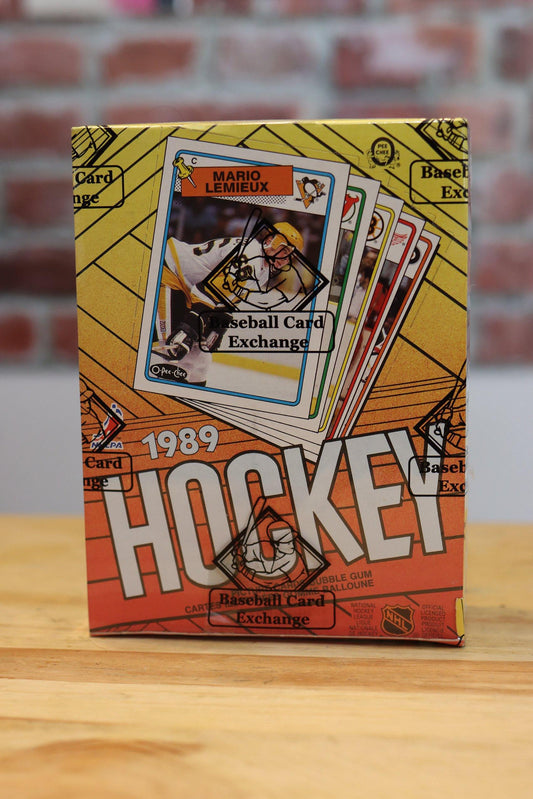 1988/89 O-Pee-Chee Hockey Card Wax Box (48 Packs) BBCE Authenticated - FLIP Collectibles Shop