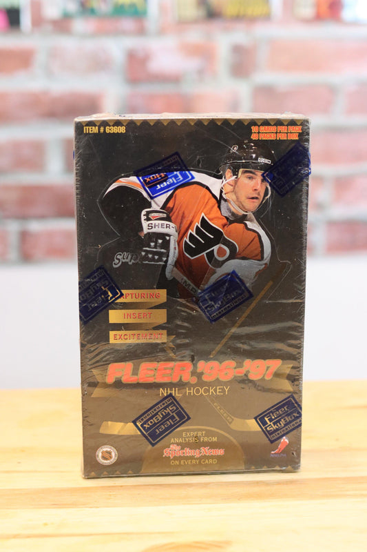 1996/97 Fleer Ultra Hockey Card Wax Box (36 Packs) Factory Sealed - FLIP Collectibles Shop