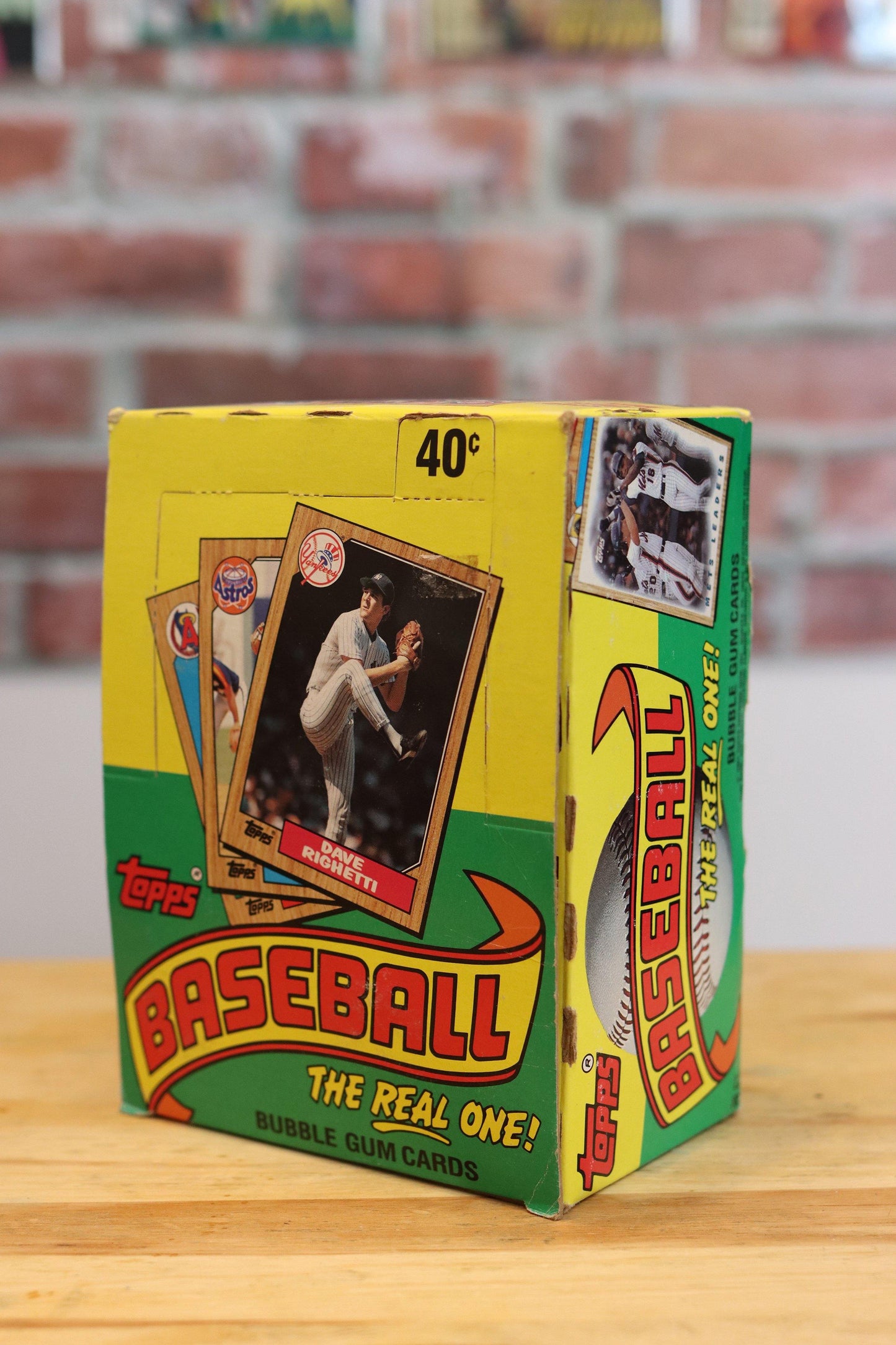 1987 Topps Baseball Card Wax Box (36 Packs) - FLIP Collectibles Shop