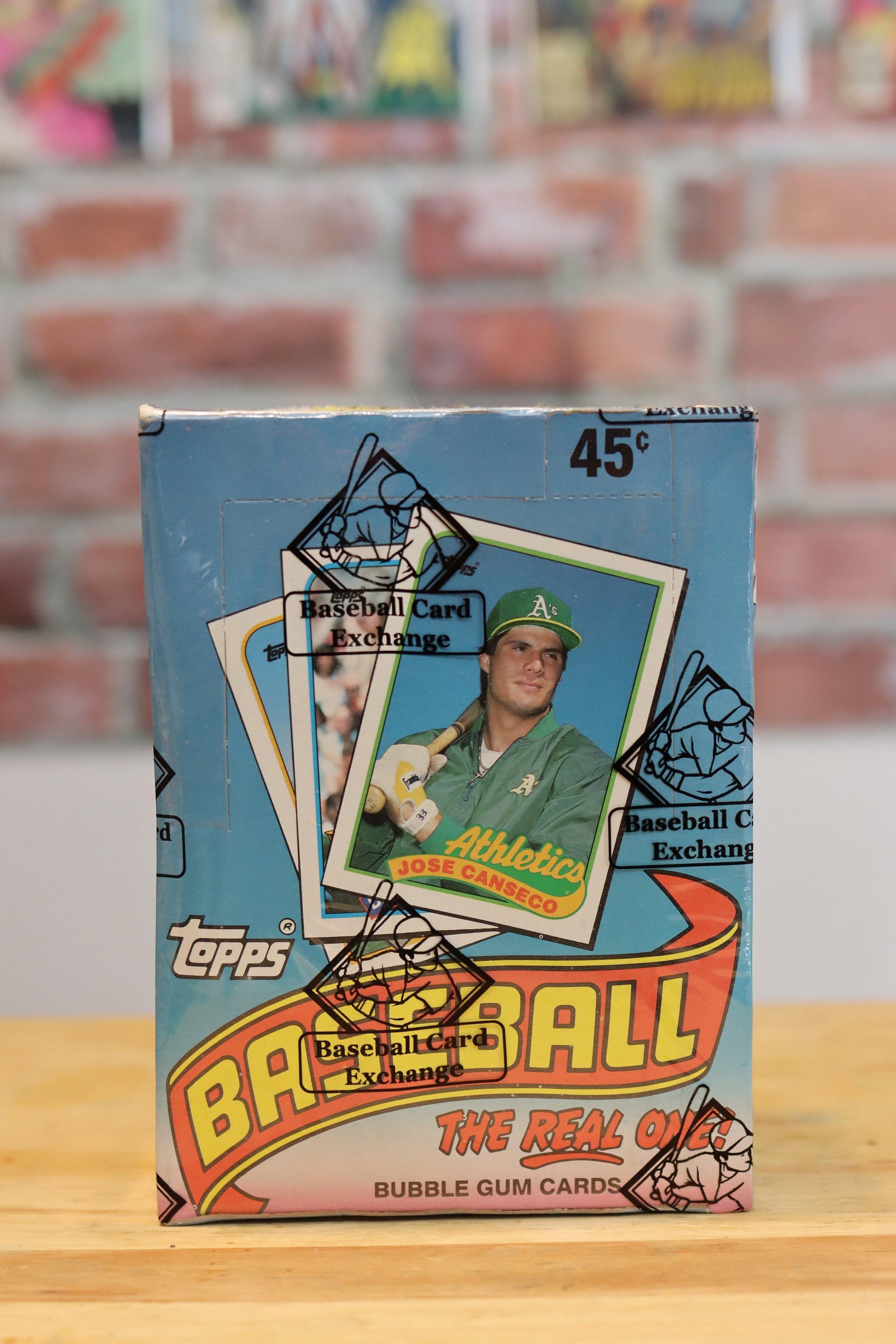 1989 Topps Baseball Card Wax Box (36 Packs) BBCE Authenticated - FLIP Collectibles Shop