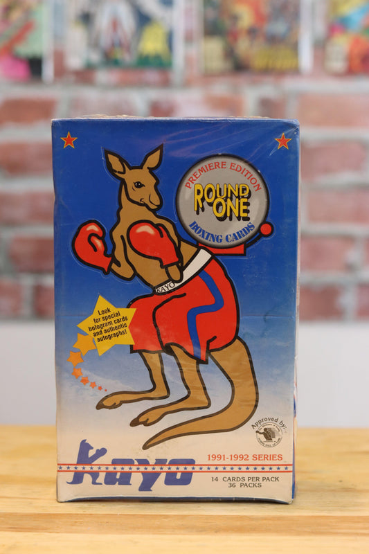 1991 Kayo Boxing Card Wax Box (36 Packs) Factory Sealed - FLIP Collectibles Shop