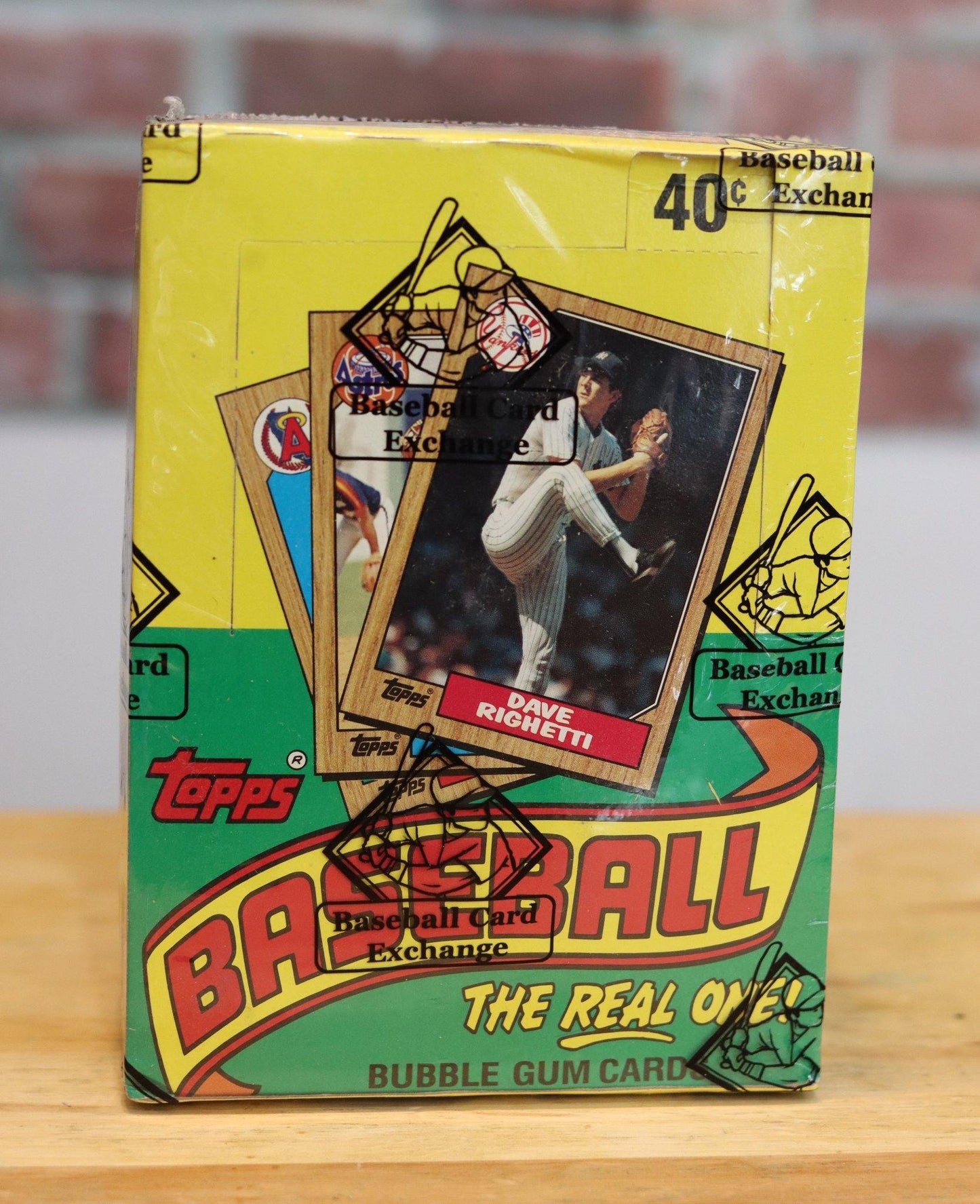 1987 Topps Baseball Card Wax Box (36 Packs) BBCE Authenticated - FLIP Collectibles Shop