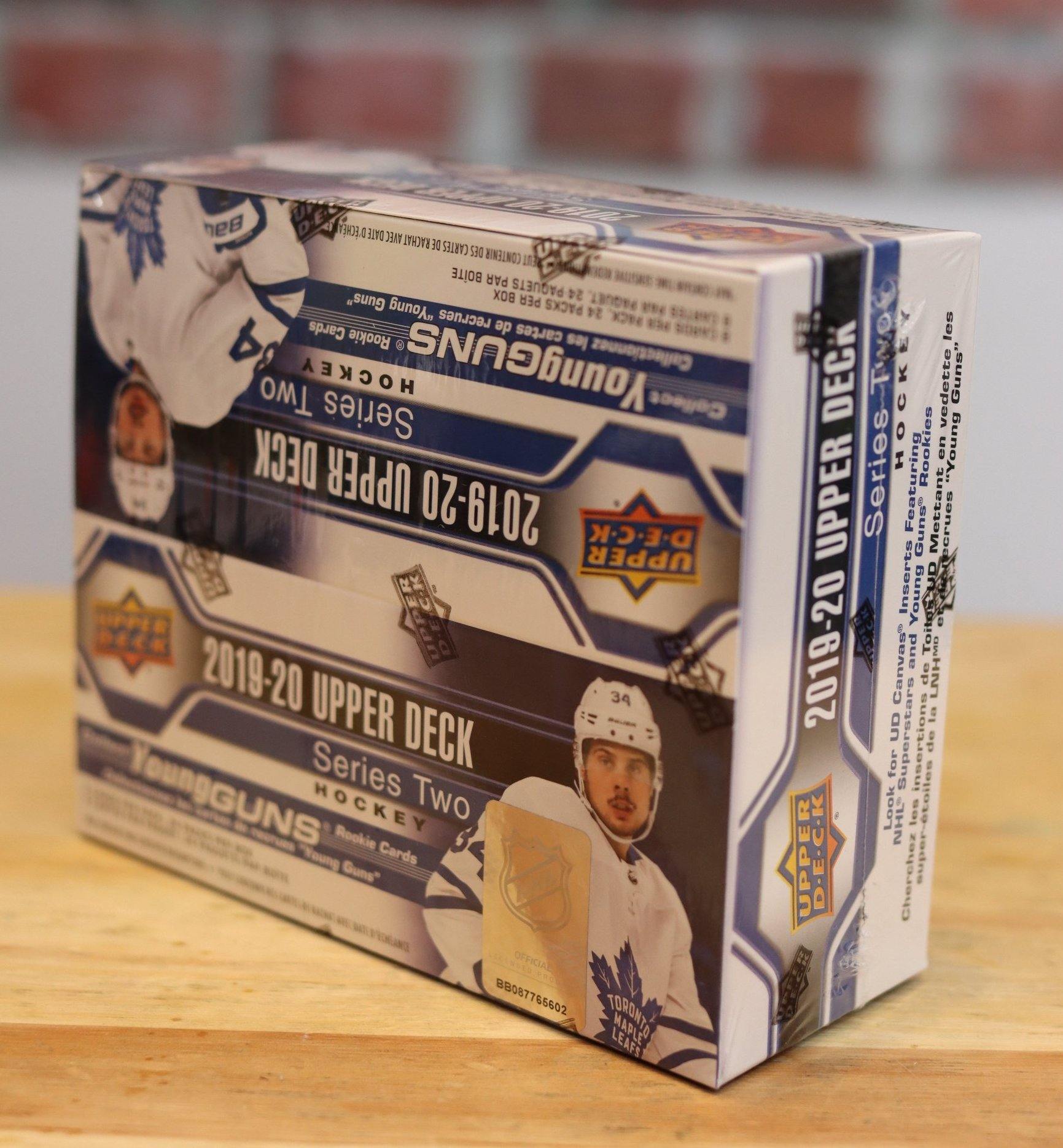 2019/20 Upper Deck Hockey Card Series 2 Retail Wax Box (24 Packs) - FLIP Collectibles Shop