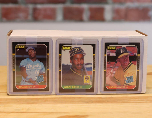 1987 Leaf Donruss Baseball Card Complete Set (148 Cards) - FLIP Collectibles Shop