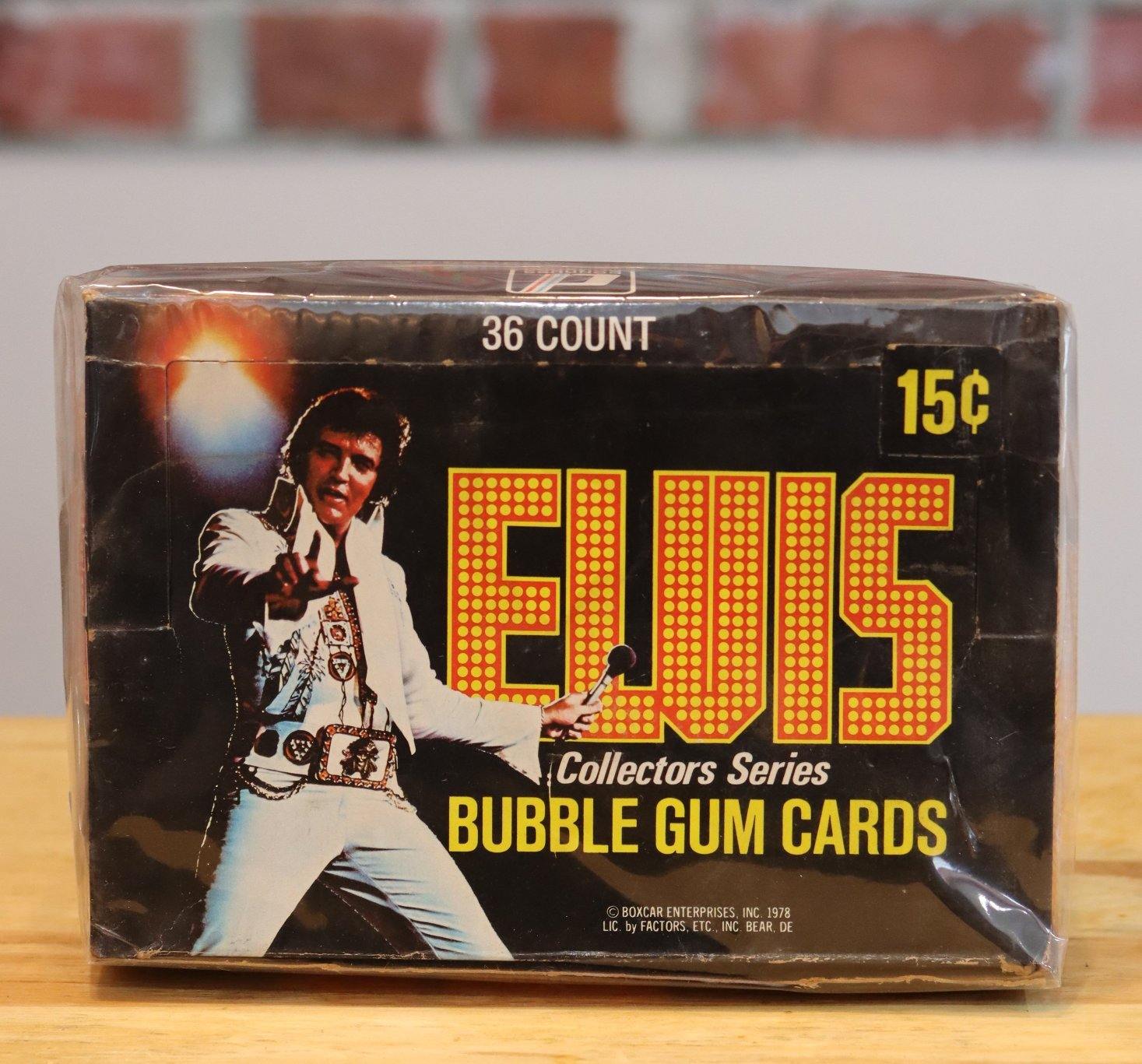 1978 Donruss Elvis Presley Trading Card Wax Box (36 Packs) - FLIP Collectibles Shop