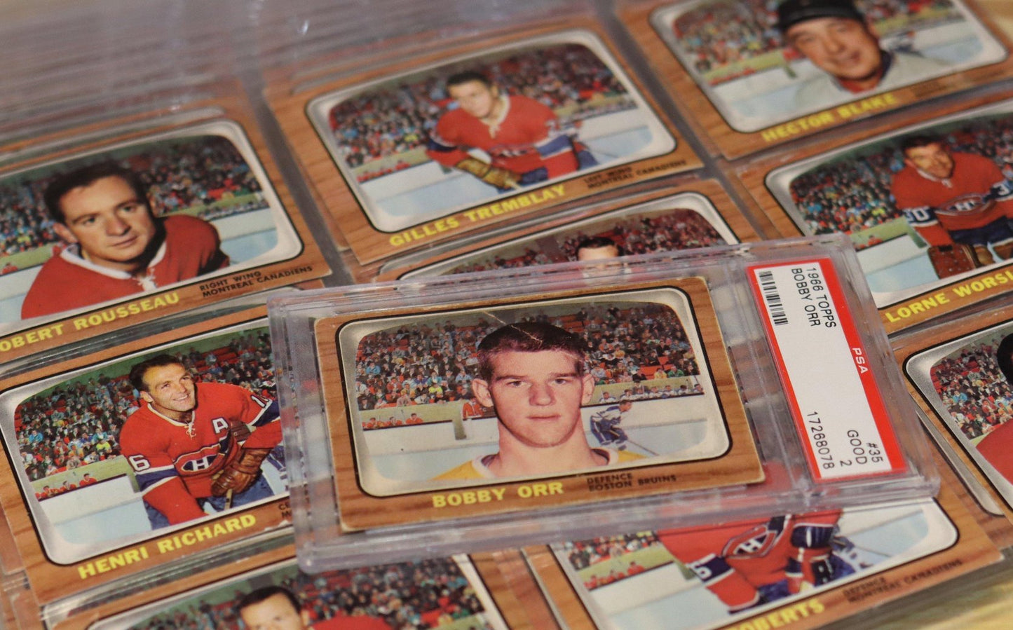 1966/67 Topps Hockey Card Complete Set (Bobby Orr Rookie Year) - FLIP Collectibles Shop